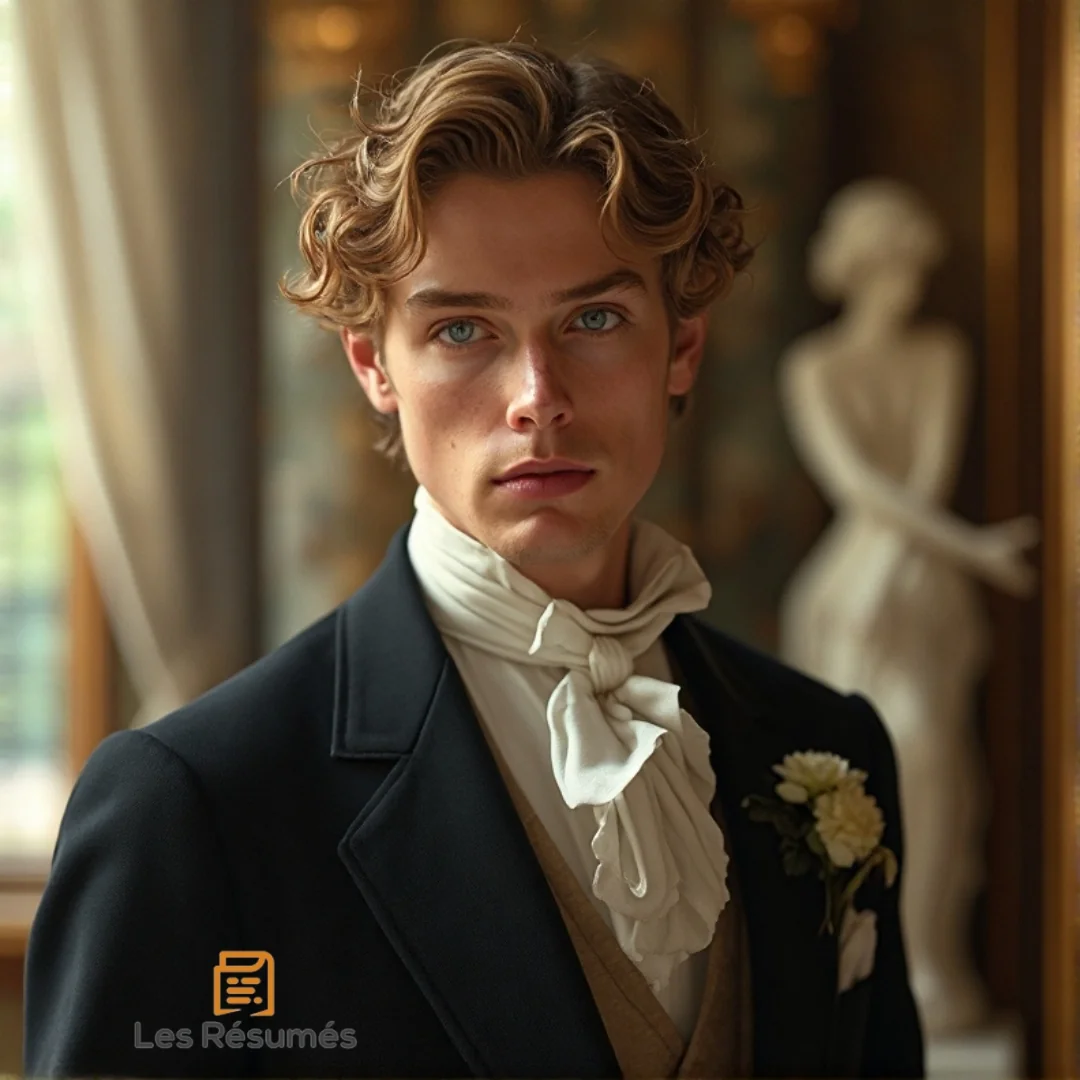 Photo de Maxime Saccard qui entretient une relation incestueuse avec sa belle-mère dans La Curée.