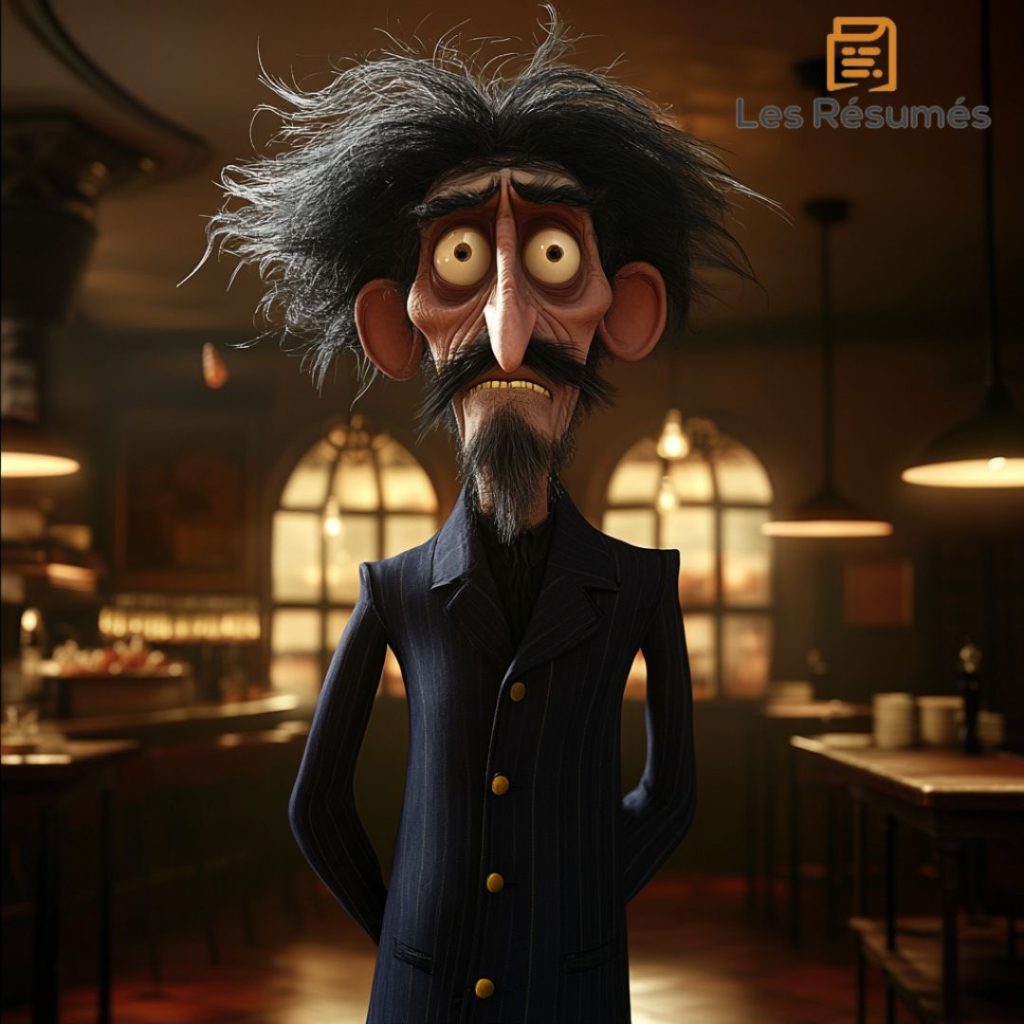 Image de Oncle Algernon, le propriétaire du restaurant "Le Gourmet à la Scie" qui n'hésite pas à acheter sa nièce pour la proposer au menu. 