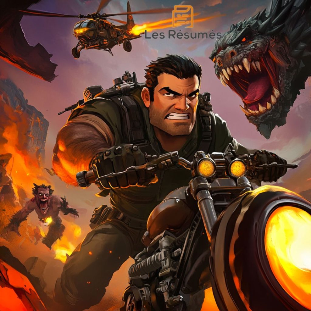 Image des personnages de Jeux Vidéo que Kévin doit fuir. 