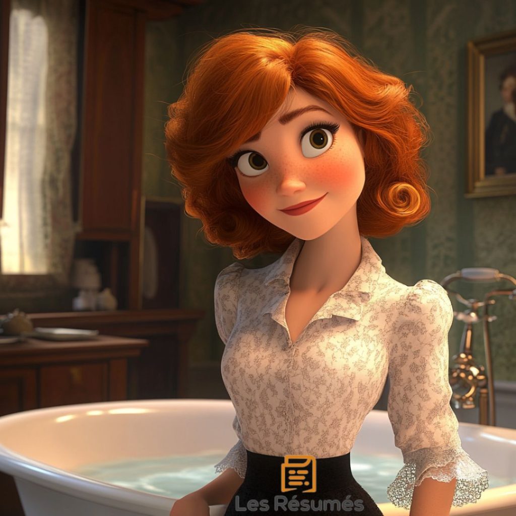 Illustration de Susan, la mère d'Isabel qui, tout comme son mari, ne croit pas sa fille et pense qu'elle est folle. 