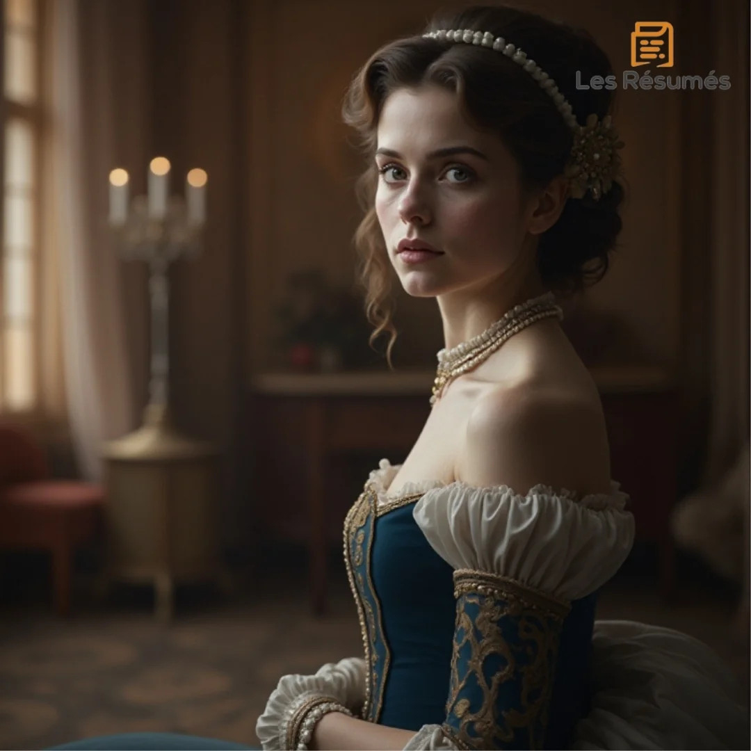 Photo de Rosine, la belle orpheline qui vot recluse avec son tuteur Bartholo.