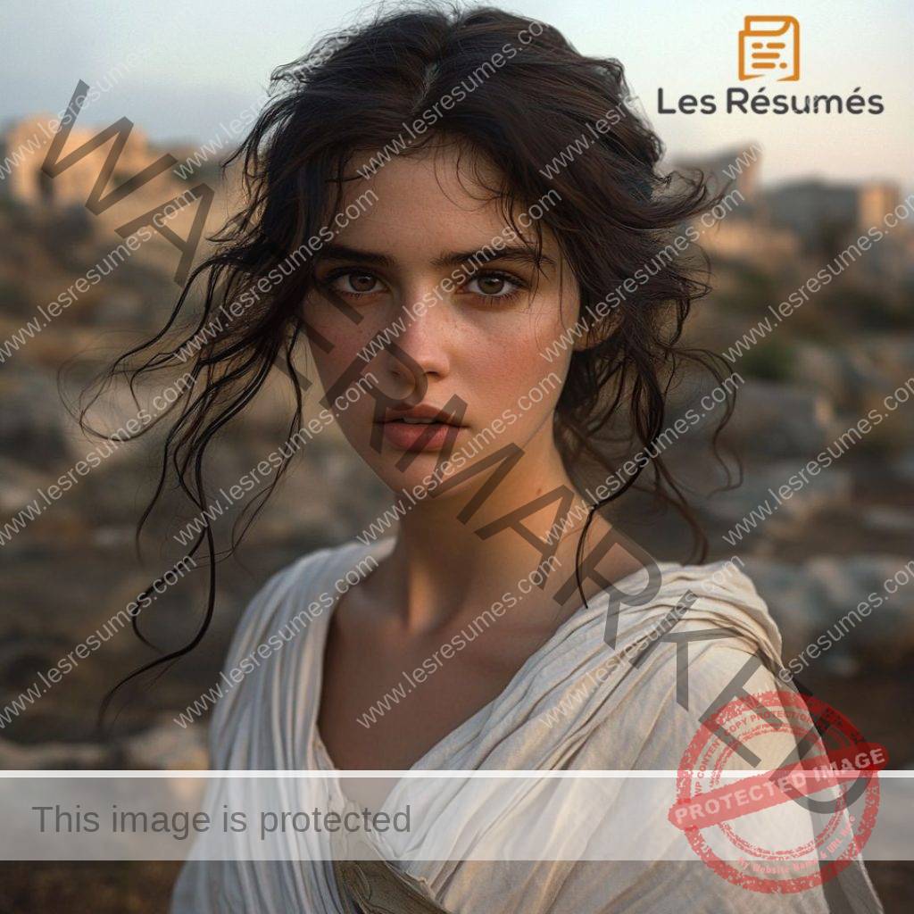 Antigone dans l'oeuvre de Sophocle.