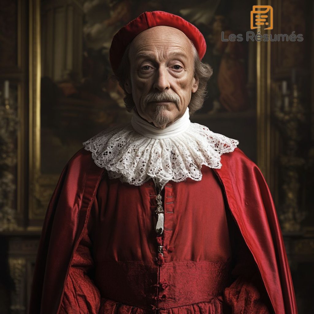 Photographie du Cardinal Richelieu. 