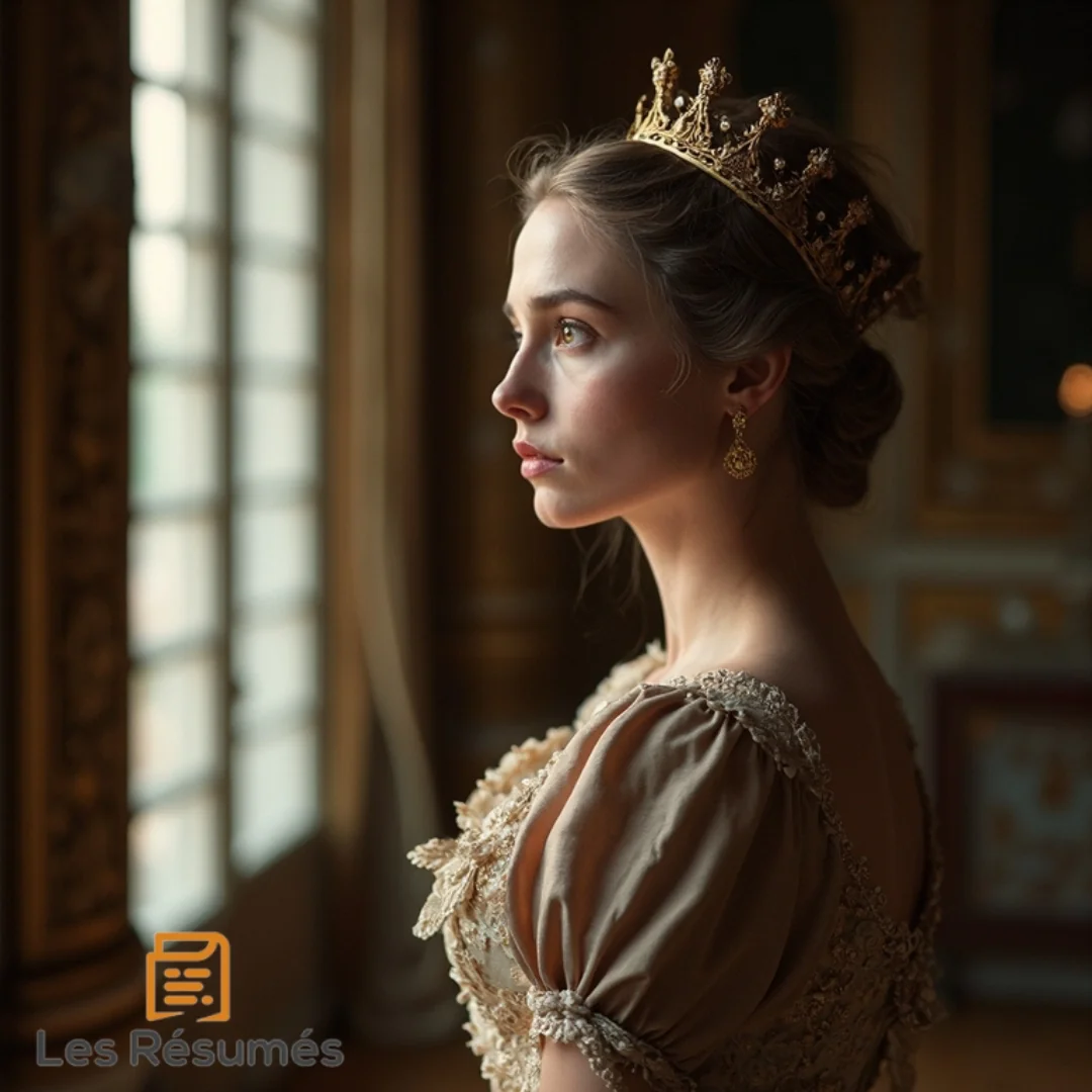 Photographie de l'épouse du roi d'espagne qui tombe amoureuse de Ruy Blas. 