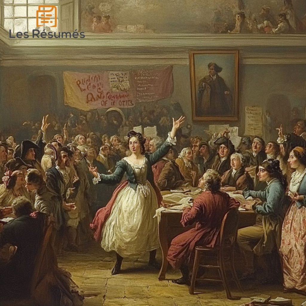 Image des femmes en train de se révolter contre les normes patriarcales.