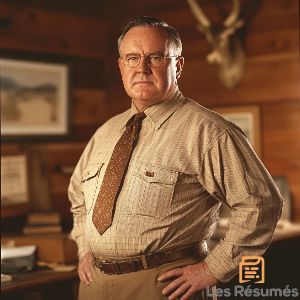 Photo du patron du ranch dans Des souris et des hommes. 