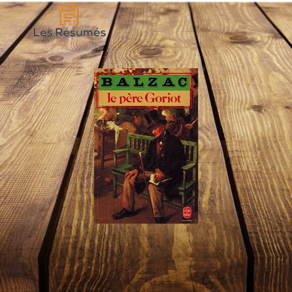 Page de couverture de Le Père Goriot d'Honoré de Balzac.