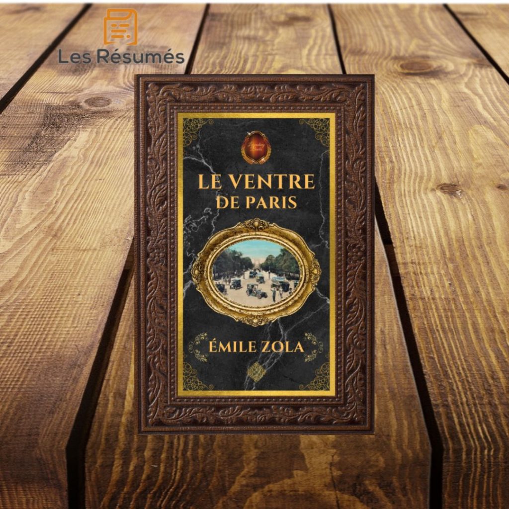 Page de garde de Le Ventre de Paris d'Emile Zola. 