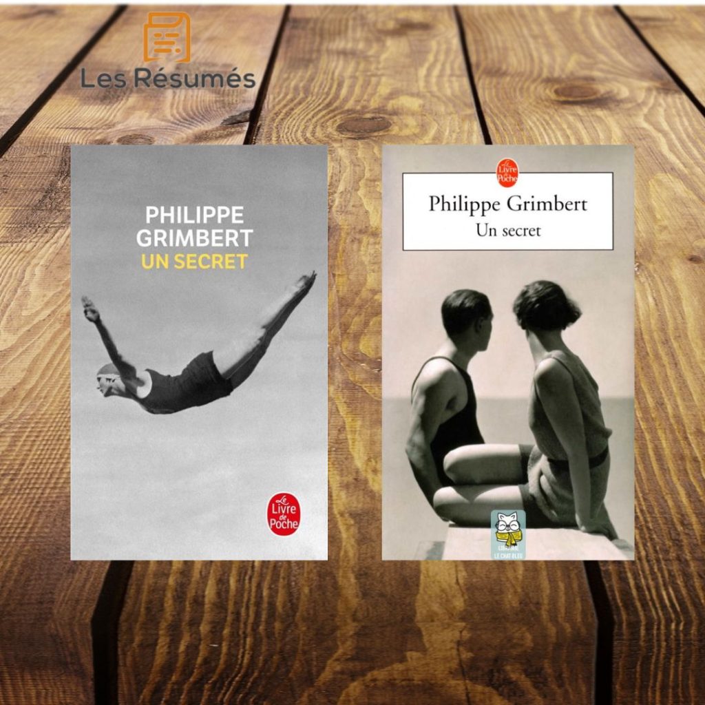 Pages de garde de Un Secret de Philippe Grimbert. 