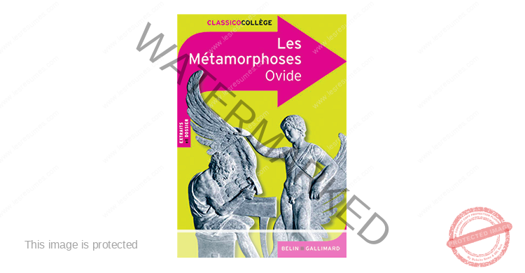 Ovide, Les Métamorphoses : résumé chapitre par chapitre