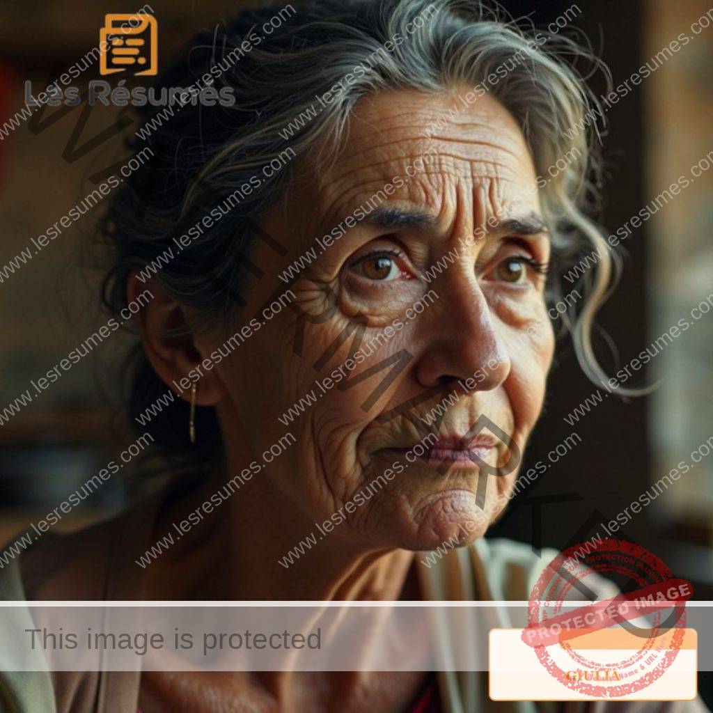 Photo de la mère de Giulia qui souhaite que sa fille épouse Aldo. 