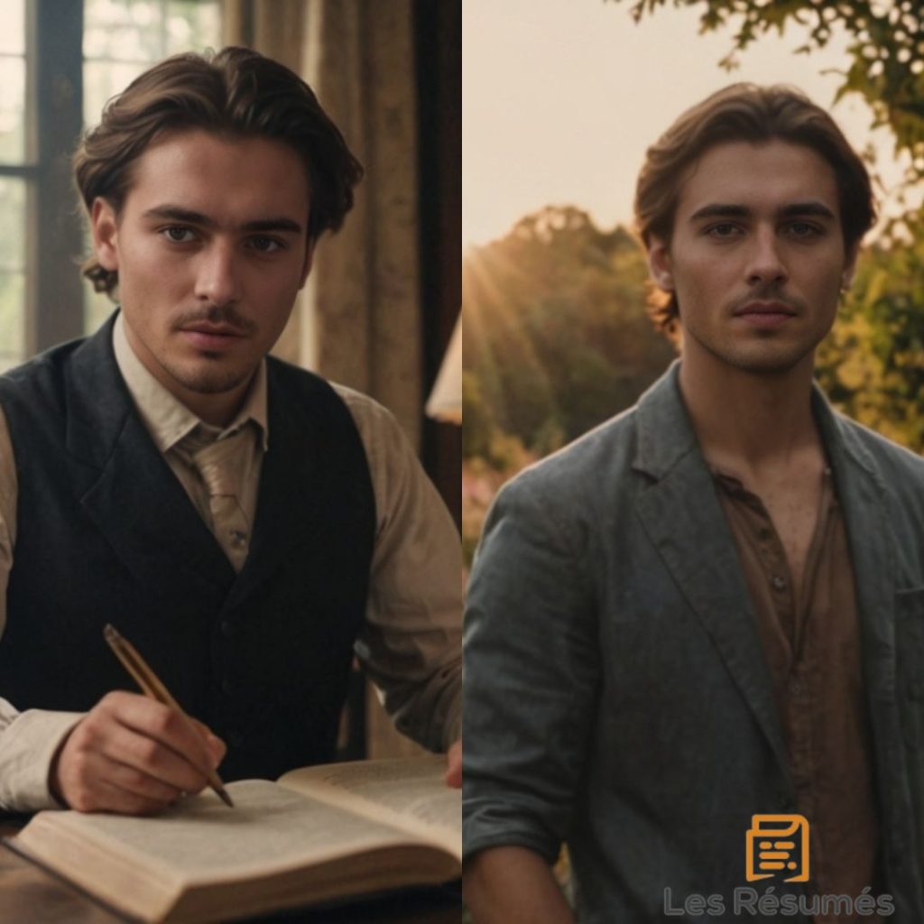 Photographie de Marius Pontmercy, l'amant de Cosette. 