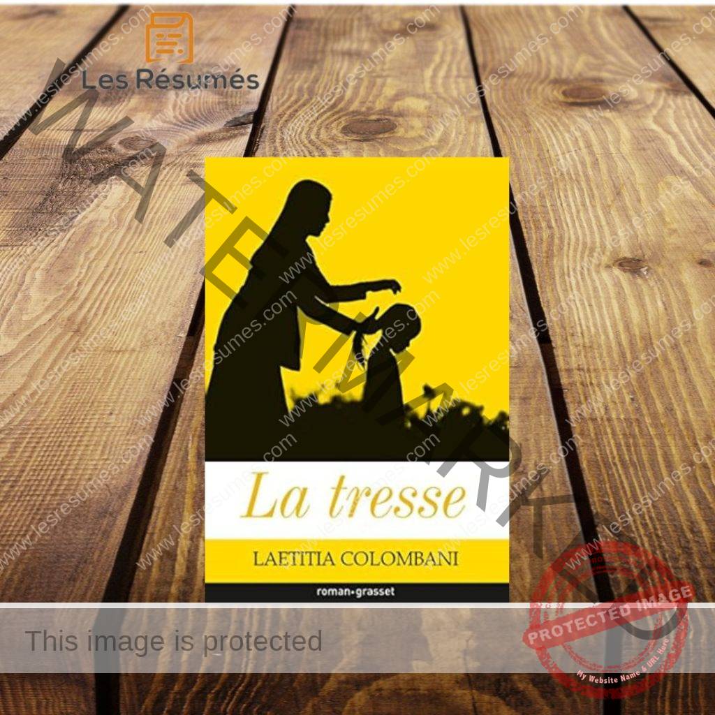 Page de couverture de La Tresse de Laetitia Colombani. 