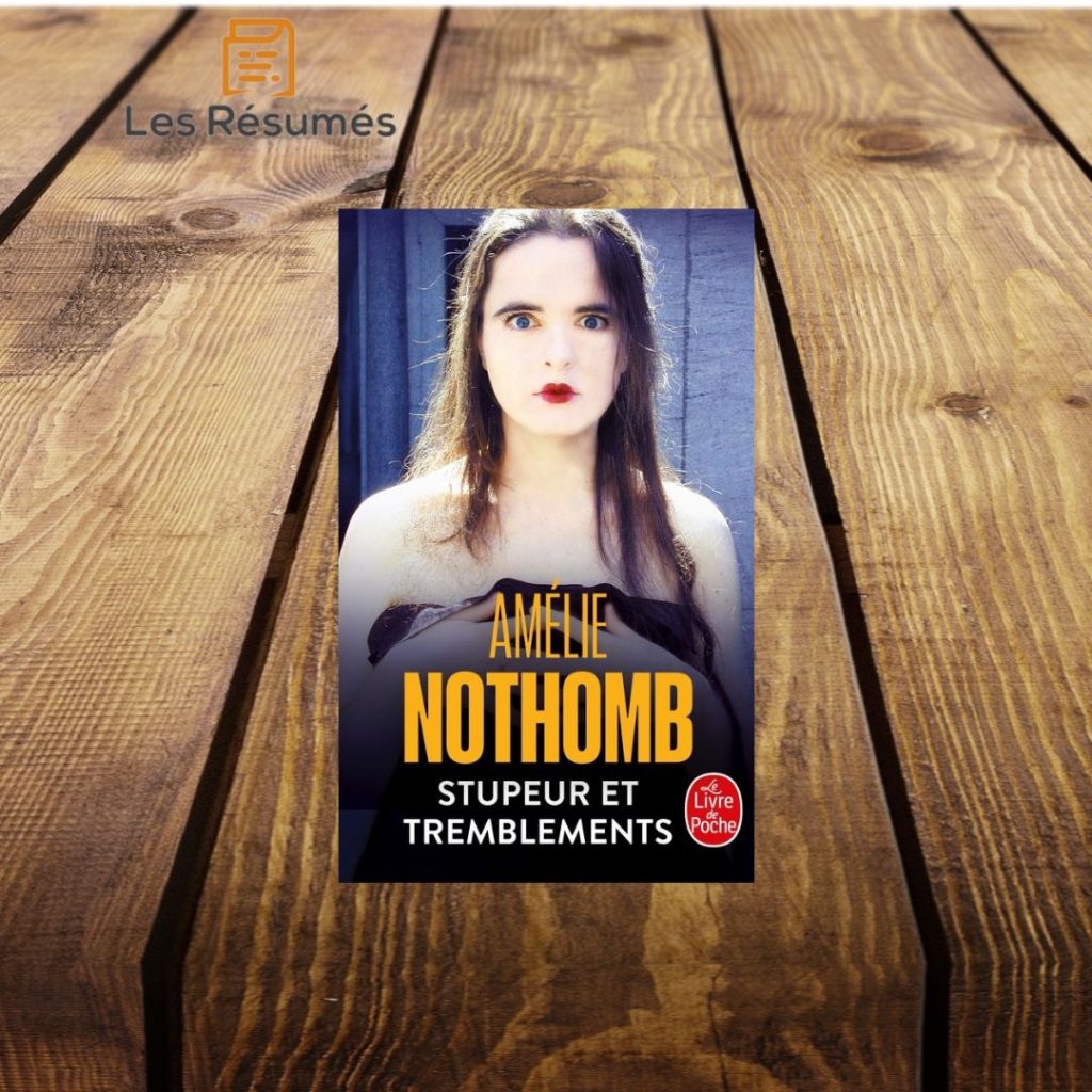 Page de garde de Stupeur et tremblements d'Amélie Nothomb. 