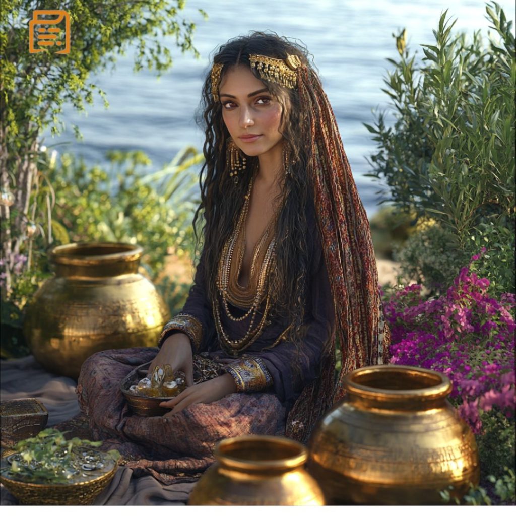 Photographie de Siduri dans notre présentation des personnages de l'épopée de Gilgamesh.