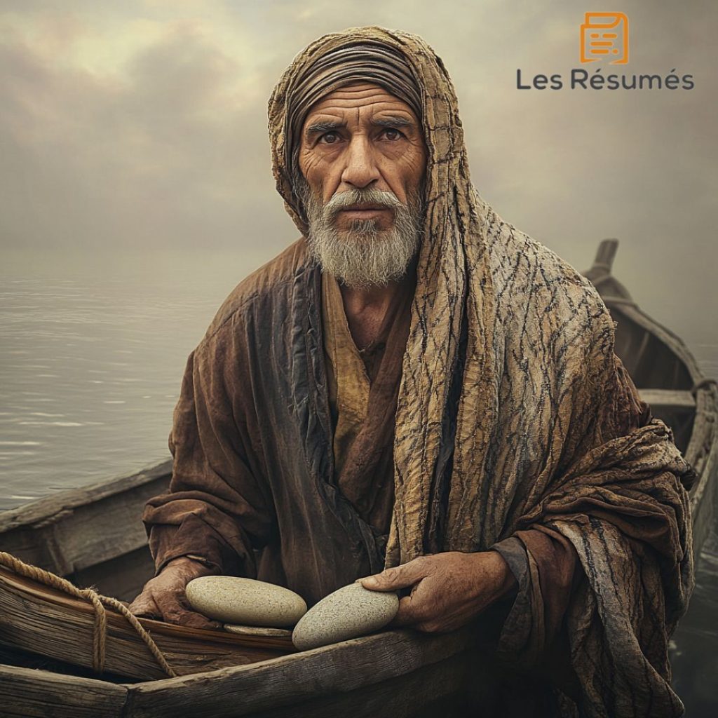Photographie de Our-Shanabi, le passeur des "Eaux de la mort" qui accompagne et guide Gilgamesh.