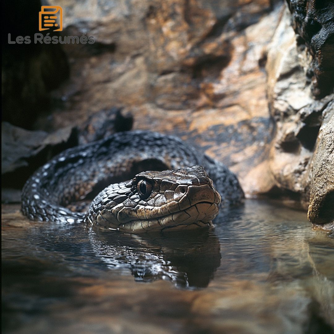 Photographie du Serpent dans l'épopée de Gilgamesh.