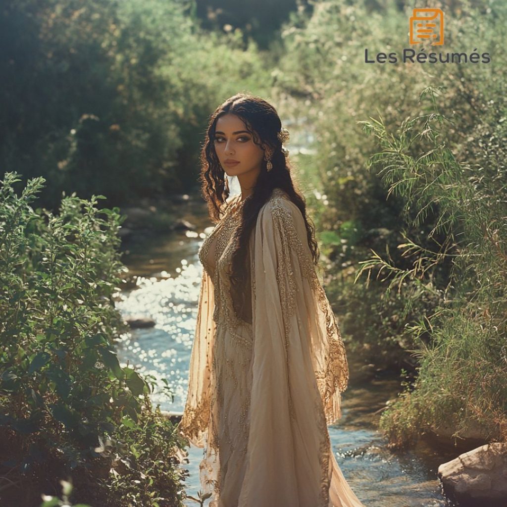 Photo de la courtisane Shamhat qui séduit Enkidu.