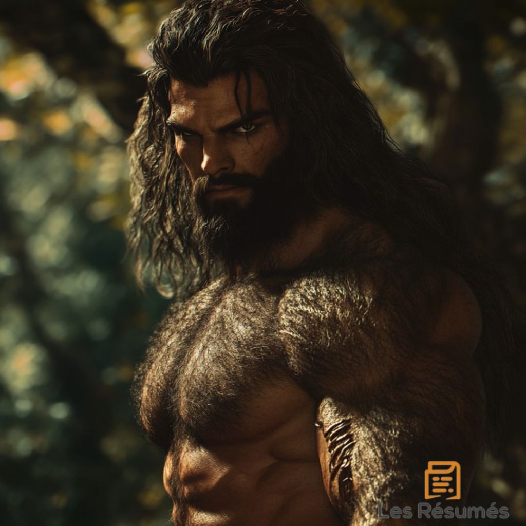 Photo de Enkidu , façonné par Aruru pour freiner la tyrannie de Gilgamesh.