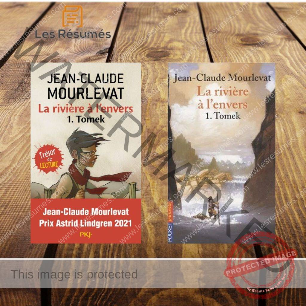 Pages de couvertures du tome 1 de La Rivière à L'Envers de Jean-Claude Mourlevat. 