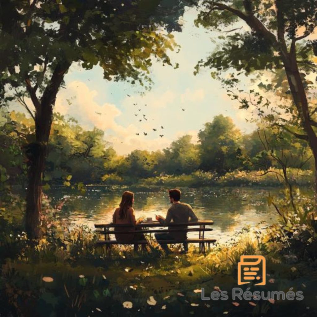 Illustration d'un amour platonique
