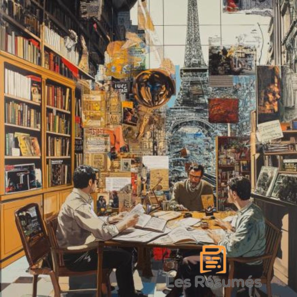 Illustration auteur français contemporain