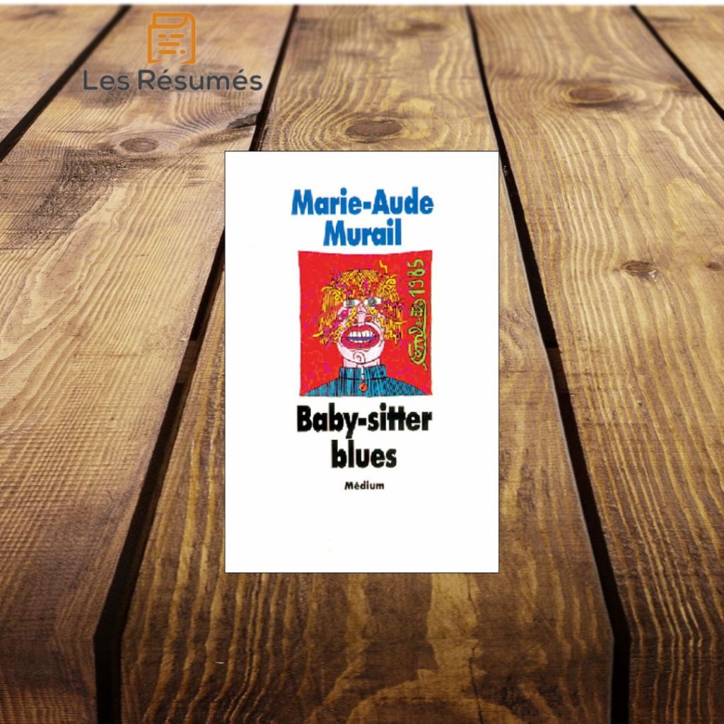 Page de couverture de l'oeuvre de Baby-sitter blues de Marie-Aude Murail.