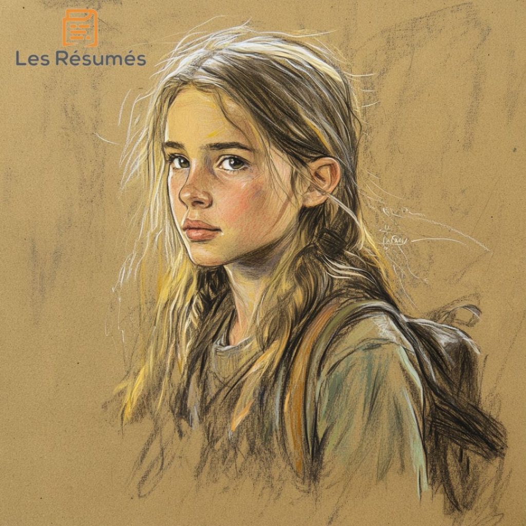 Illustration d'Anna dans ce résumé de Ben est amoureux d'Anna. 