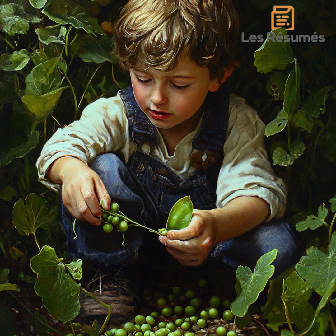 Photographie du Petit Garçon dans Cinq dans une cosse de pois.