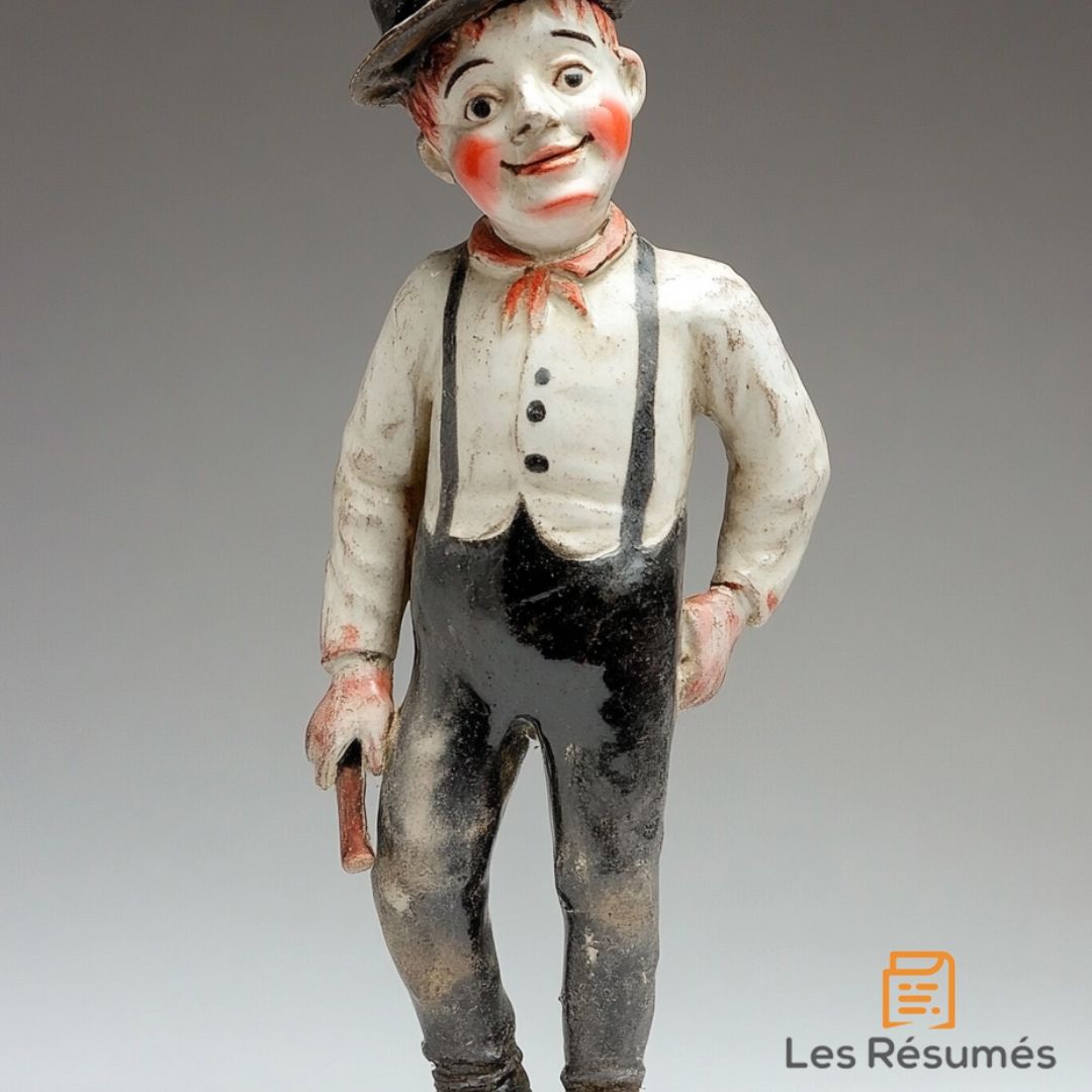 Photographie du ramoneur en porcelaine dans le conte de Hans Christian Andersen.