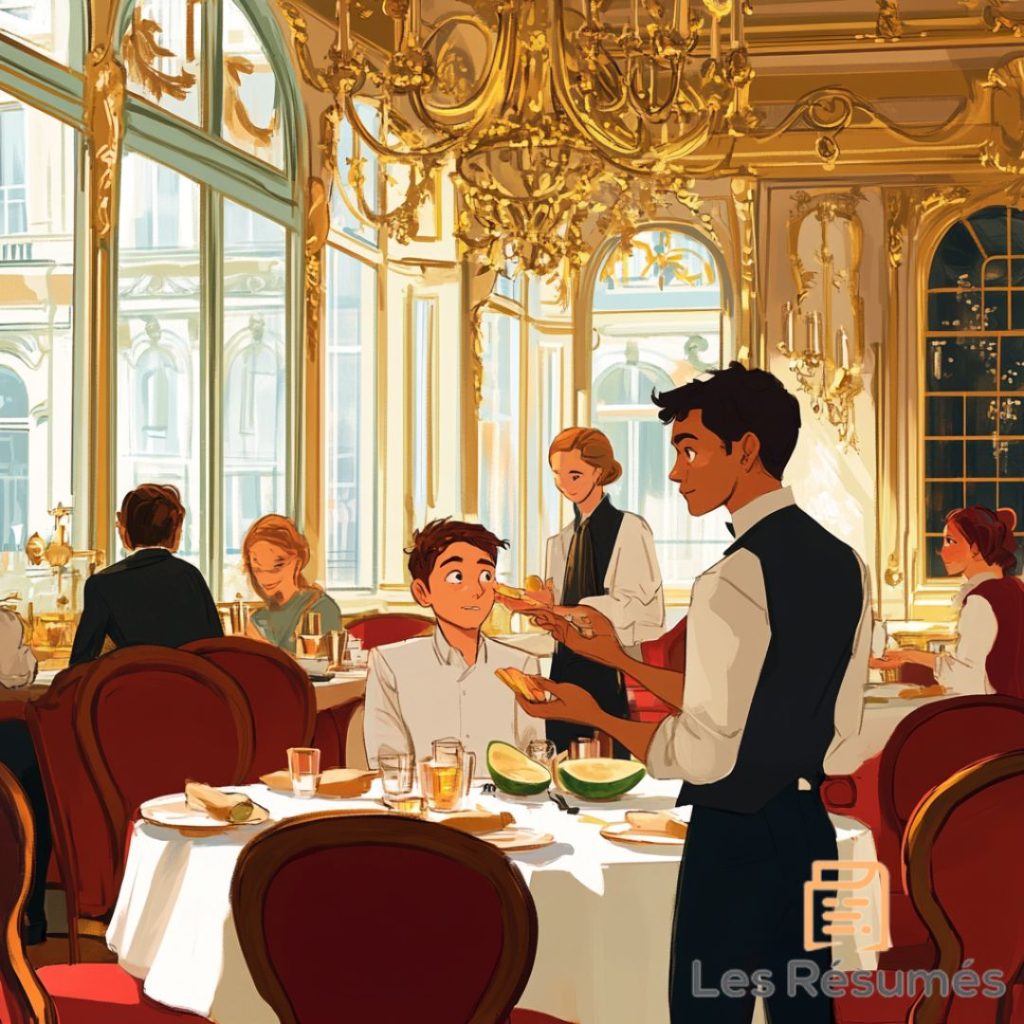 Scène imagée entre Sylvain et Benjamin décrite dans notre résumé de La Cagnotte