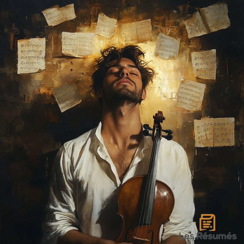 Photo du Violoniste, la muse du poète. 
