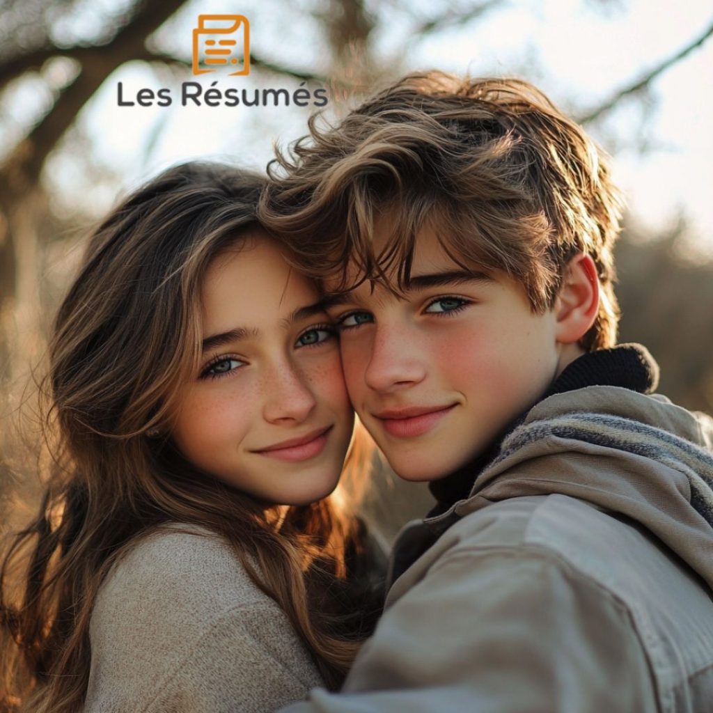 Photographie capturant l'amour entre Thomas et Elsa. 