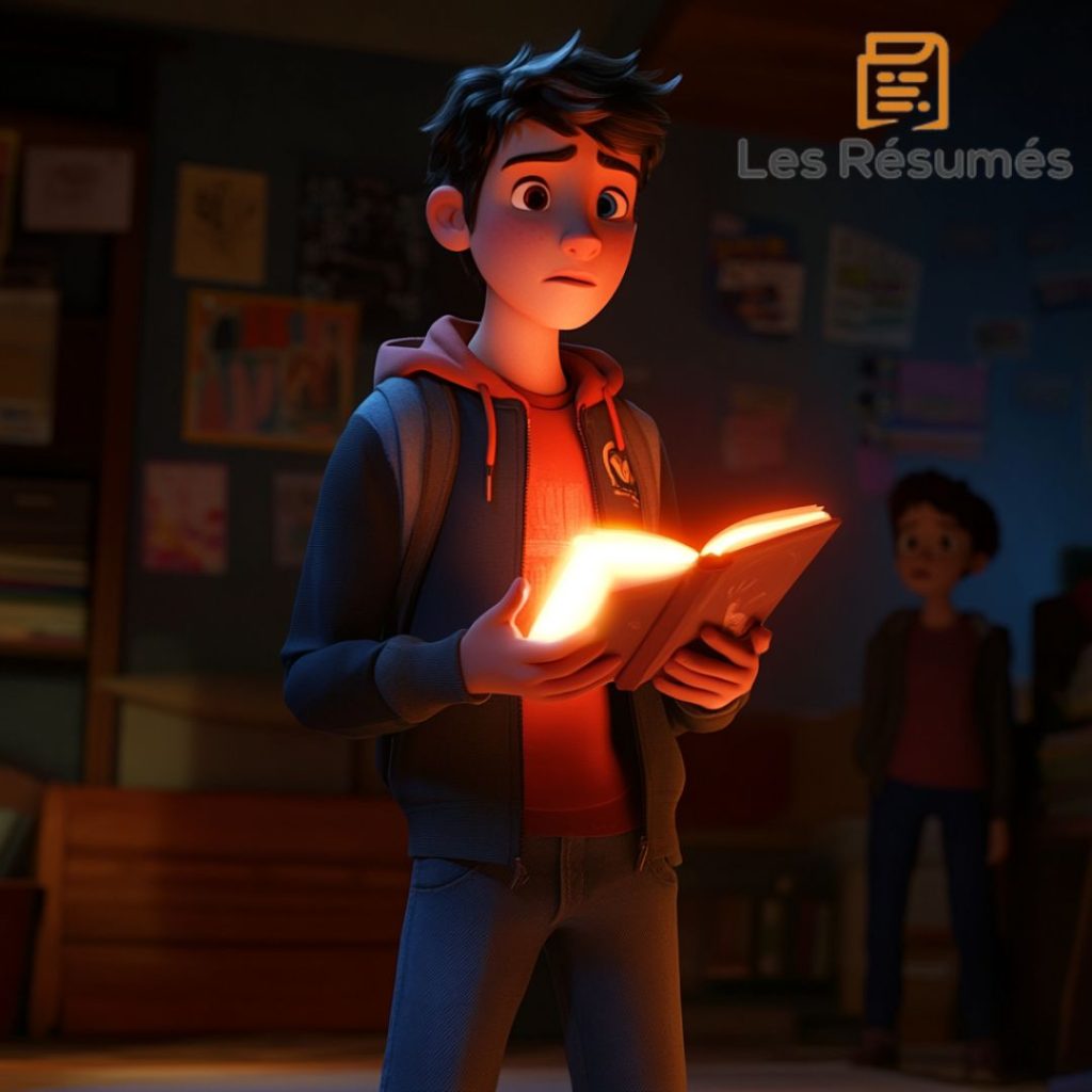 Présentation d'Alex dans ce résumé de Le Livre dont vous êtes la victime. 