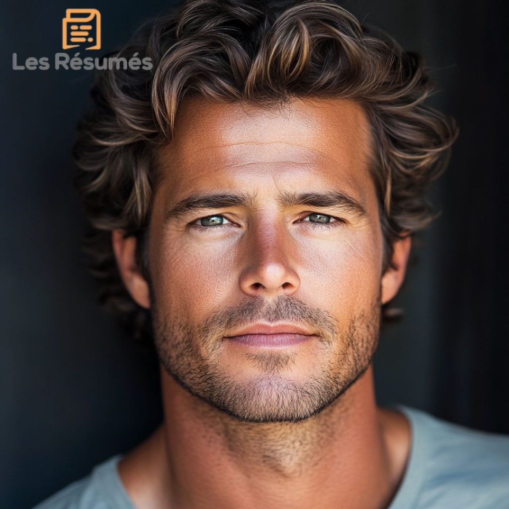 Photo d'Adrien dans notre résumé de Le Premier Jour de Marc Levy. 