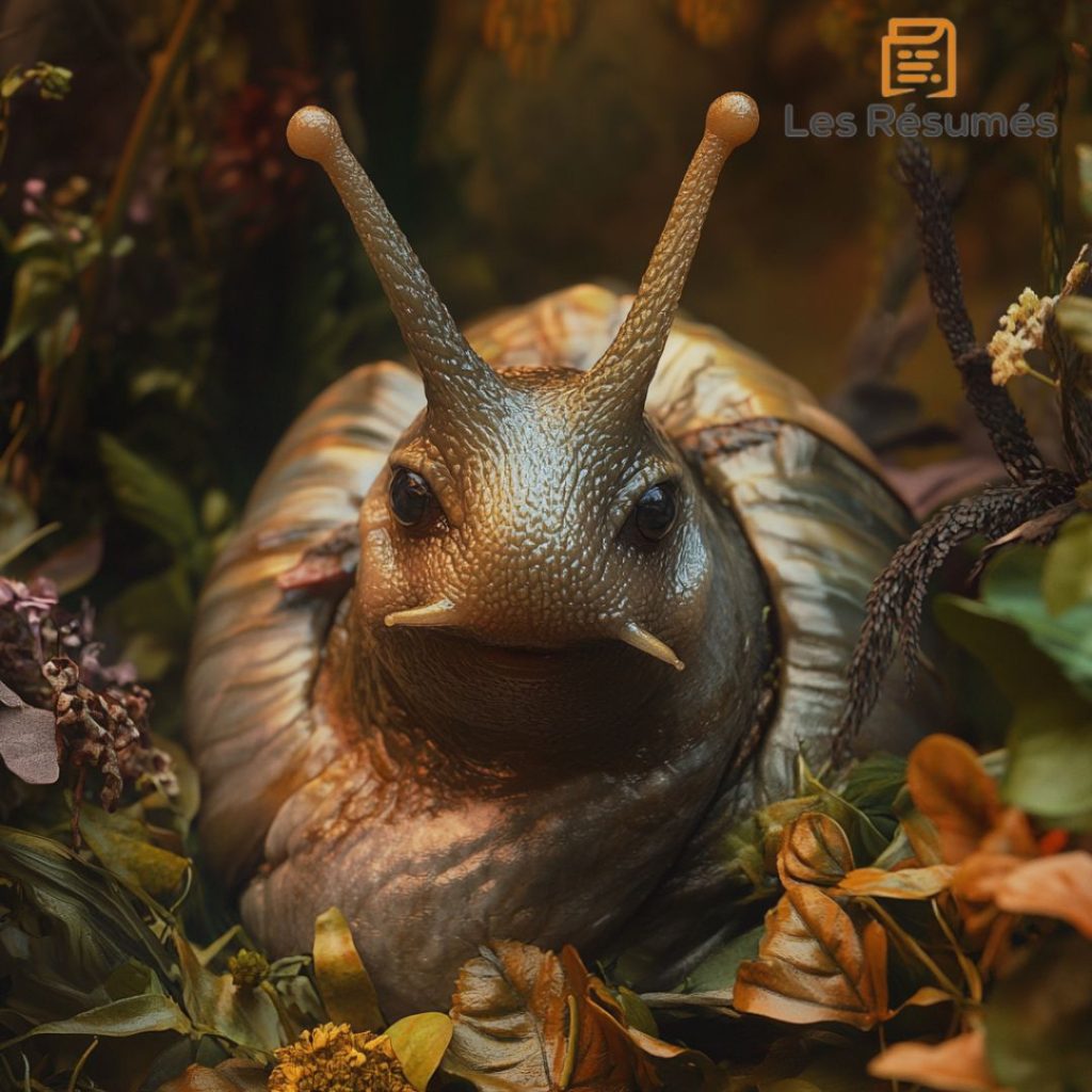 Présentation de l'escargot dans notre résumé sur L'escargot et le rosier