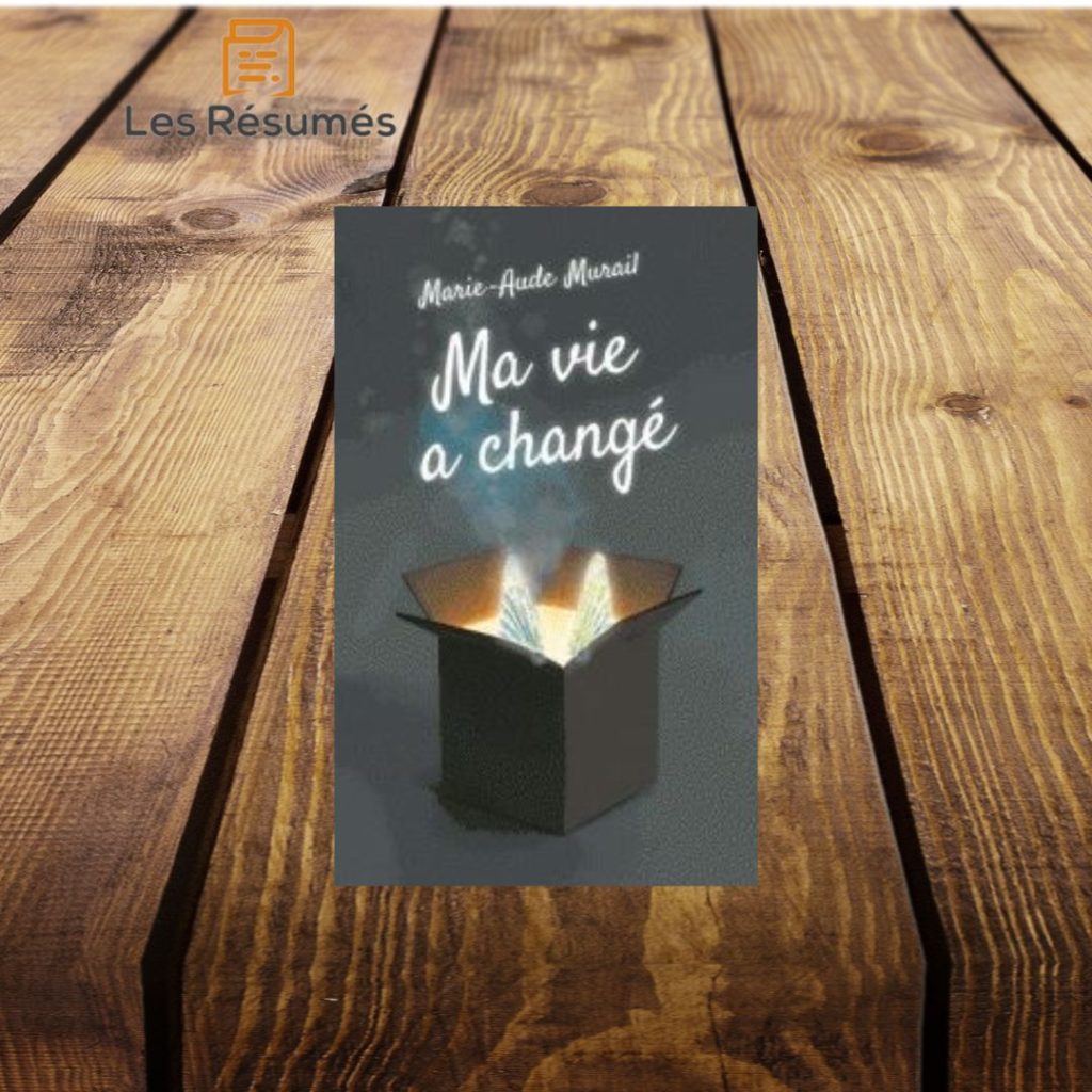 Page de garde de Ma vie a changé de Marie-Aude Murail. 