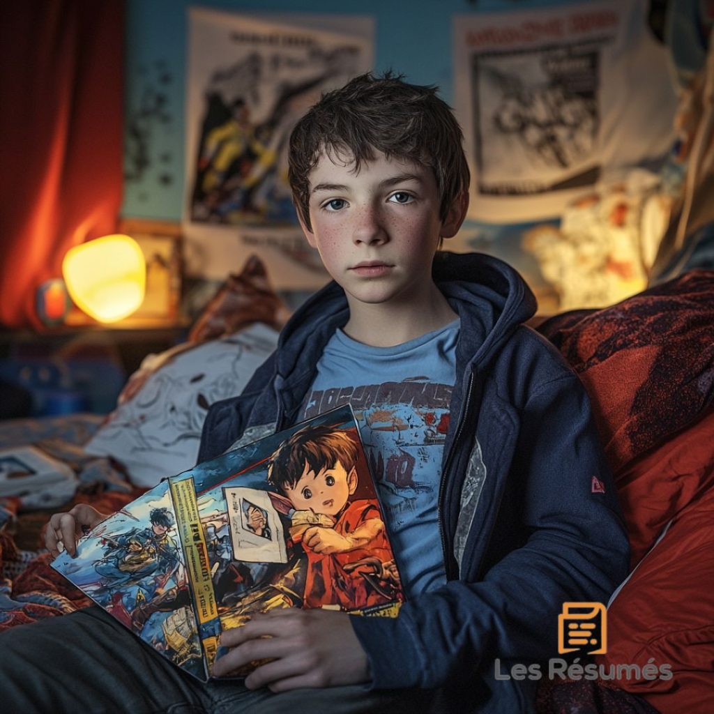 Photo de Constantin, le fils de Madeleine Bouquet. 