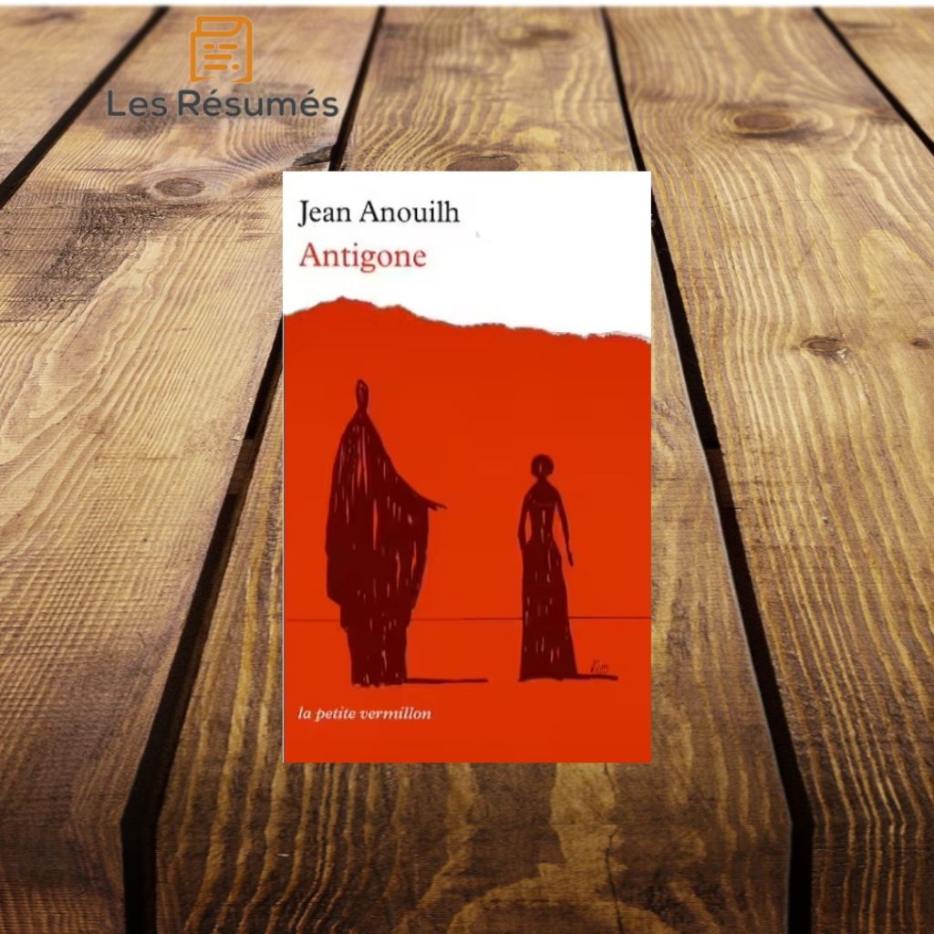 Page de couverture d'Antigone de Jean Anouilh.