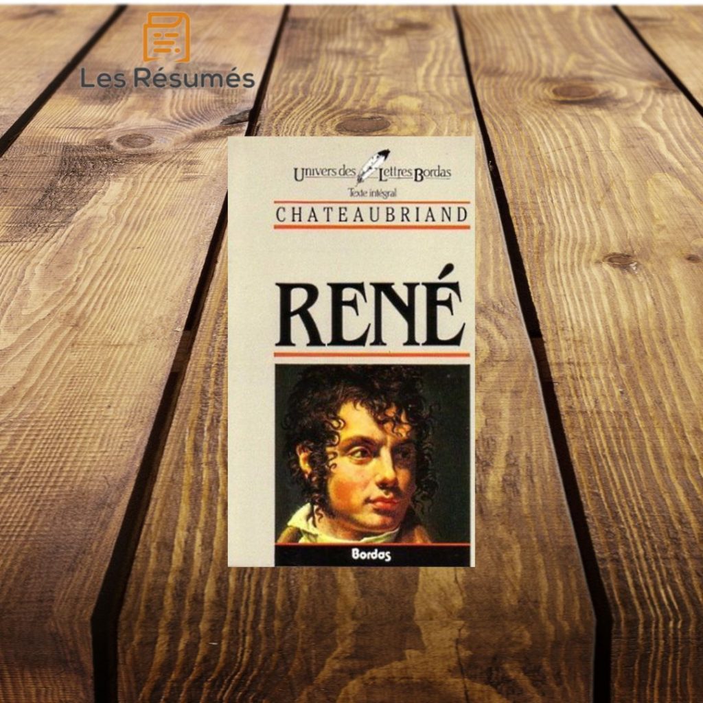 Page de couverture de René de Chateaubriand. 