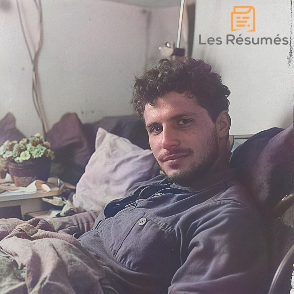 Photographie de Victor Victorovitch Babounov, un patient que Zoé soigne. 