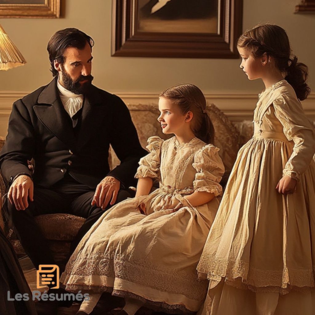 Photographie de la famille unie. 