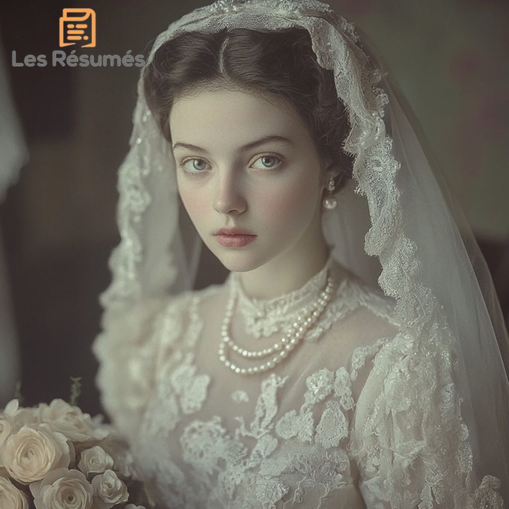 Photo de la femme obsédée par l'idée du mariage. 