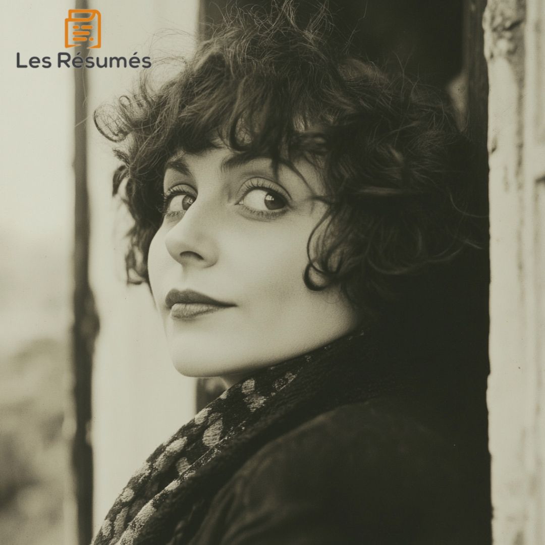 Photographie de la narratrice qui n'est autre que Colette. 