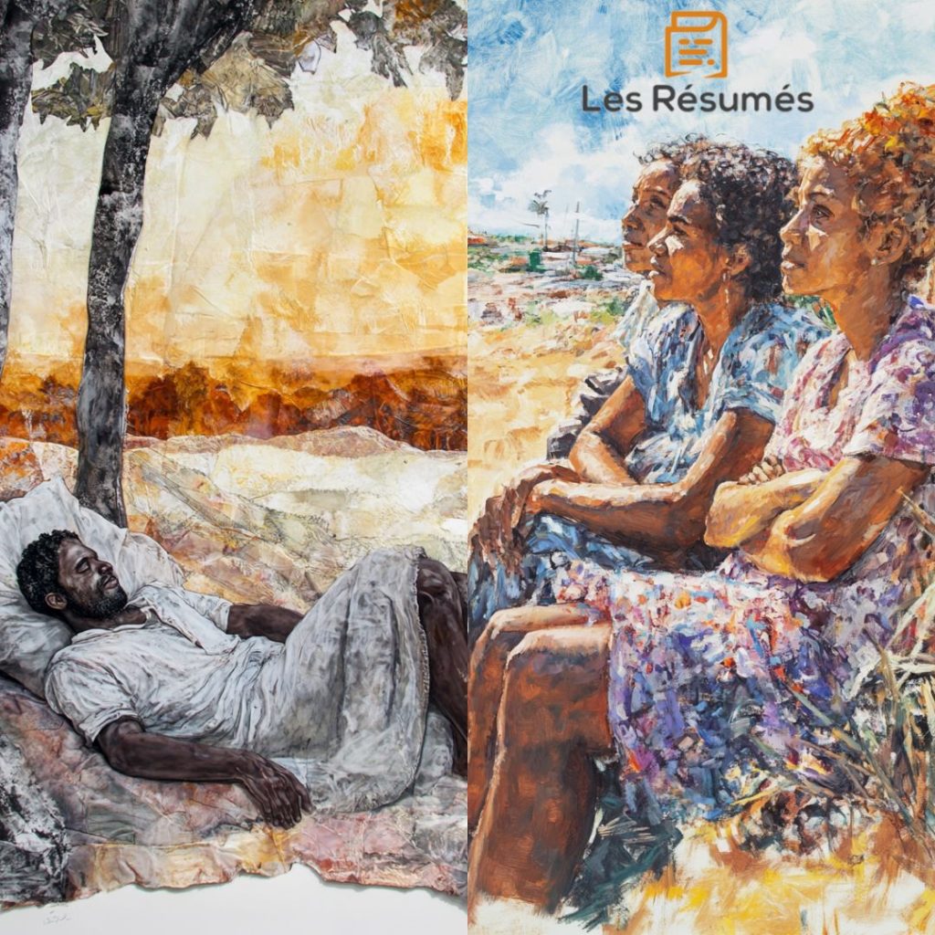 Illustration des Habitants du Pays du Sud. 