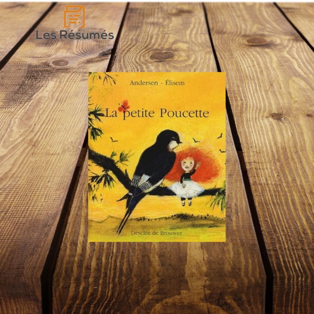 Page de couverture de La Petite Poucette de Hans Christian Andersen. 