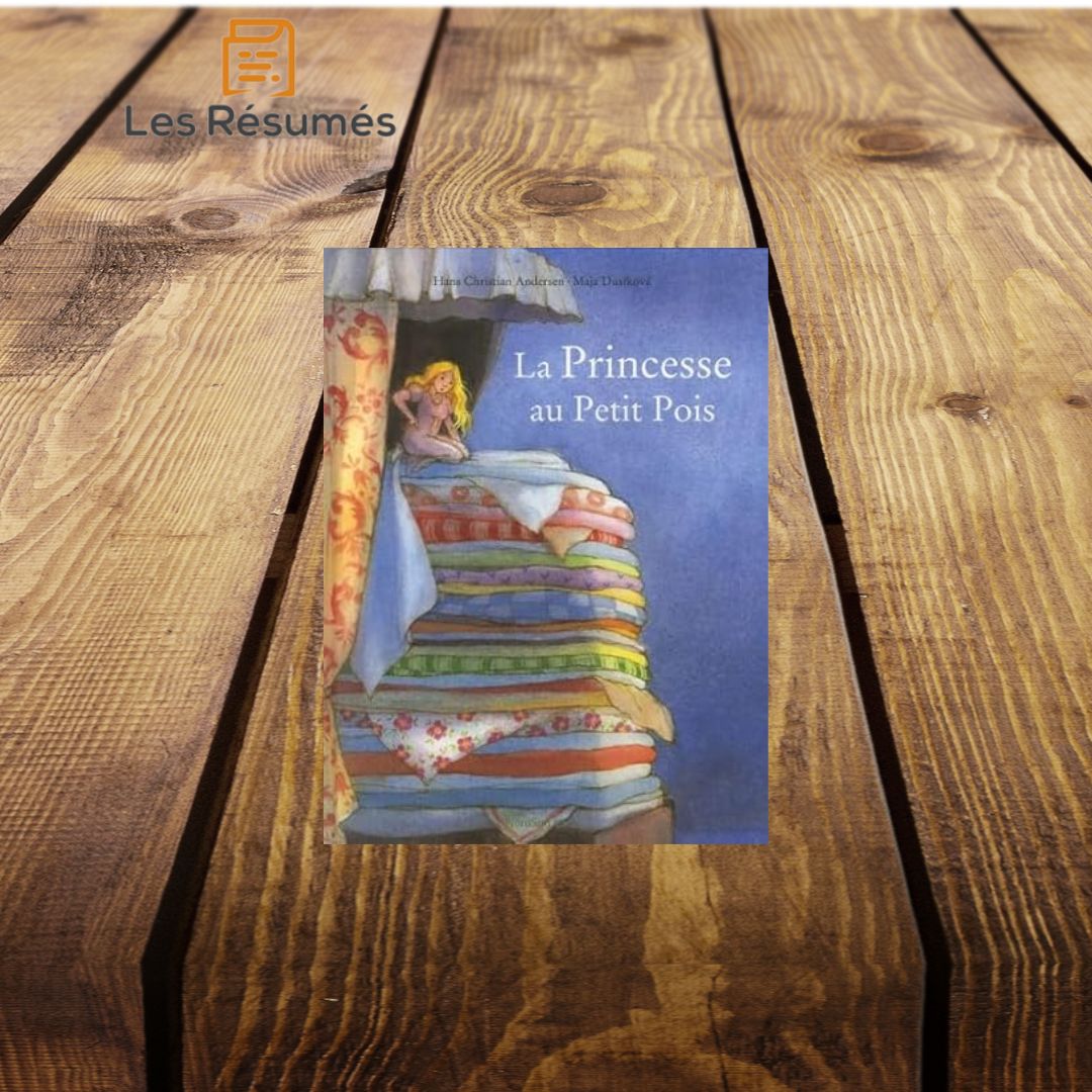 Couverture de La Princesse au Petit Pois de Hans Christian Andersen. 