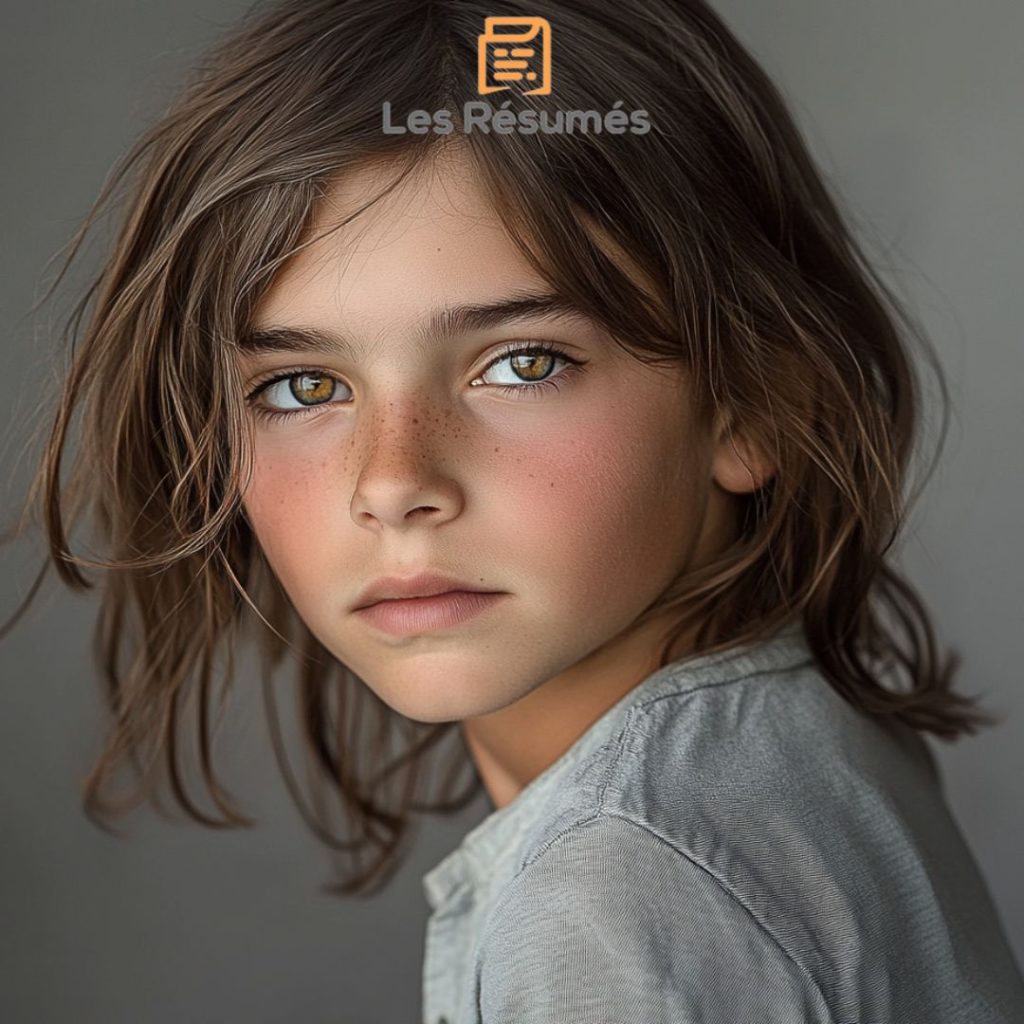Photo de Kay qui devient insensible après avoir reçu l'éclat du miroir brisé. 