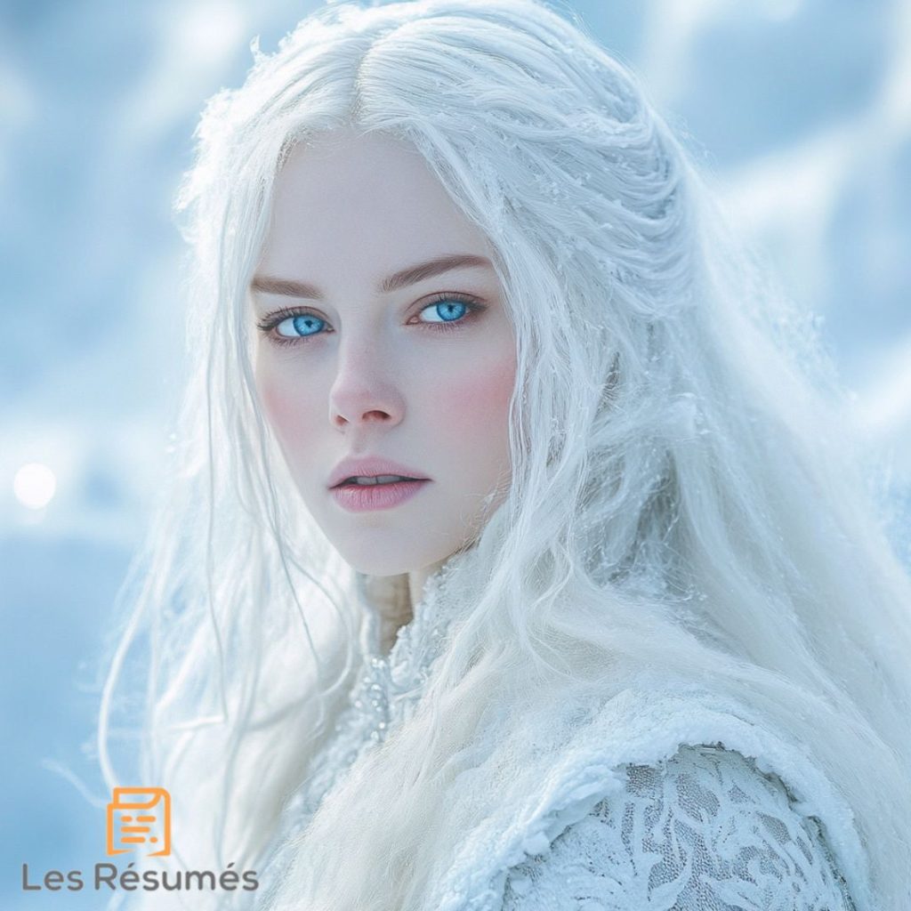 Photographie de La Reine des Neiges d'Andersen. 