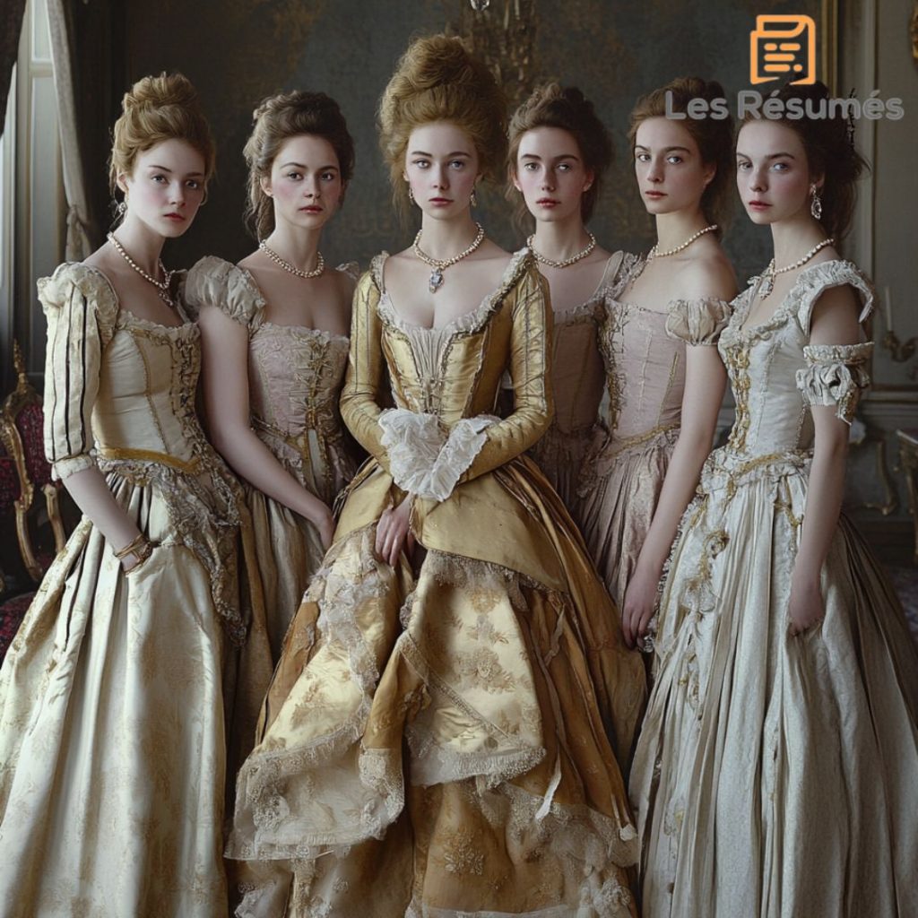 Photo des Dames d'Honneur. 